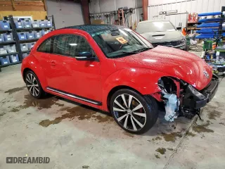 2012 Volkswagen Beetle 2.0T Turbo with VIN 3VW467AT7CM649844, listed as a Copart auction lot 44510205 with 140,411 mi miles and Salvage Title. Bid and sale history available at carsss.com. Image 4.