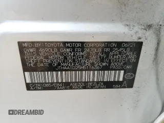 2021 Lexus IS 300 with VIN JTHAA1D25M5116367, listed as a Copart auction lot 52492945 with 132,647 mi miles and Salvage title. Bid and sale history available at DreamBid. Image 14.