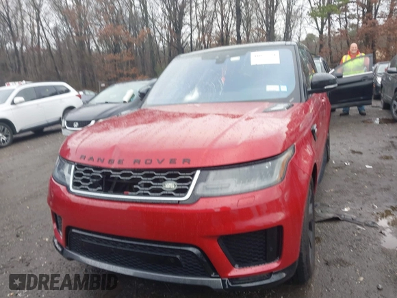 2018 Land Rover Range Rover Sport HSE with VIN SALWR2RVXJA186399, listed as a IAAI auction lot 41077754 with 50,590 mi miles. Bid and sale history available at carsss.com. Image 12.