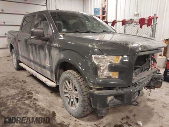 2017 Ford F-150 XL with VIN 1FTEW1EP3HKD25225, listed as a IAAI auction lot 41506022 with 106,071 mi miles. Bid and sale history available at carsss.com. Image 1.