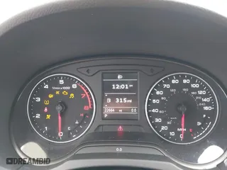 2015 Audi A3 1.8T Premium with VIN WAUACGFF8F1004619, listed as a IAAI auction lot 40755574 with 22,664 mi miles. Bid and sale history available at carsss.com. Image 7.