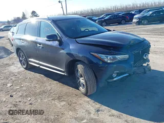 2016 Infiniti QX60 with VIN 5N1AL0MM4GC520196, listed as a IAAI auction lot 41578947 with 90,241 mi miles and . Bid and sale history available at DreamBid. Image 1.