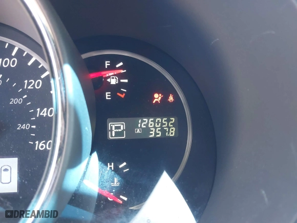 2014 Nissan Murano SL with VIN JN8AZ1MU1EW401594, listed as a IAAI auction lot 42100729 with 126,052 mi miles. Bid and sale history available at carsss.com. Image 15.