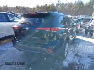 2023 Toyota Highlander L with VIN 5TDKDRBH6PS034374, listed as a IAAI auction lot 41617044 with 23,490 mi miles and . Bid and sale history available at DreamBid. Image 4.