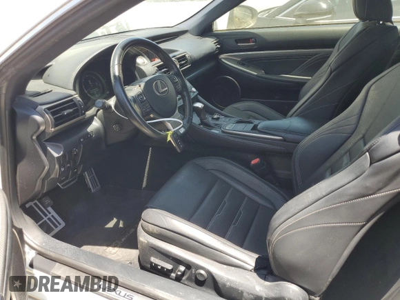 2017 Lexus RC 350 with VIN JTHHE5BC9H5016459, listed as a Copart auction lot 51806795 with 55,410 mi miles and Clean title. Bid and sale history available at DreamBid. Image 7.