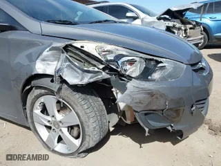 2013 Hyundai Elantra GLS PZEV with VIN 5NPDH4AE6DH357199, listed as a IAAI auction lot 41788694 with 161,467 mi miles. Bid and sale history available at carsss.com. Image 6.