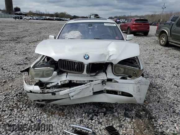 2004 BMW 7 Series 745i with VIN WBAGL63444DP70074, listed as a Copart auction lot 45068004 with Not Provided miles and Salvage Title. Bid and sale history available at DreamBid. Image 5.