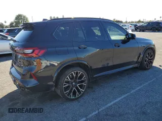 2021 BMW X5 M with VIN 5YMJU0C07M9E05854, listed as a Copart auction lot 38657883 with 14,083 mi miles. Bid and sale history available at carsss.com. Image 3.
