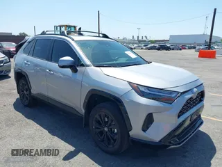 2024 Toyota RAV4 Hybrid SE with VIN 4T3T6RFV9RU146330, listed as a IAAI auction lot 42549004 with 7,951 mi miles and . Bid and sale history available at DreamBid. Image 1.