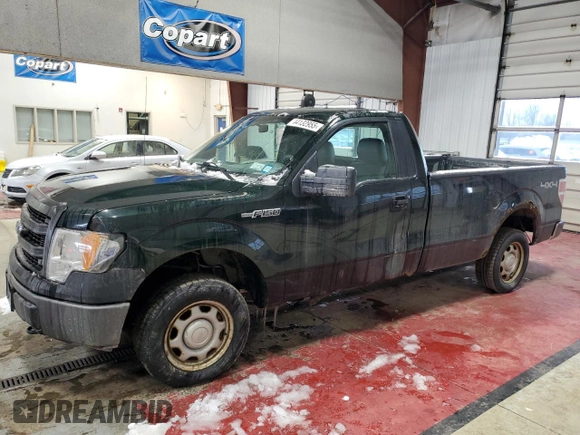 2013 Ford F-150 XL with VIN 1FTNF1EF3DKE29764, listed as a Copart auction lot 44132955 with 130,704 mi miles and Salvage title. Bid and sale history available at DreamBid. Image 1.