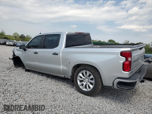 2021 Chevrolet Silverado 1500 Custom with VIN 3GCPWBEK3MG299441, listed as a Copart auction lot 51321725 with 123,104 mi miles and Salvage Title. Bid and sale history available at DreamBid. Image 2.