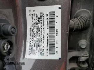 2011 Honda Civic LX-S z VIN 2HGFA1F66BH505257, wystawiony jako Copart lot #80657104 z przebiegiem 134 531 mil mil oraz Szkoda całkowita • Salvage title. Historia ofert i sprzedaży dostępna na DreamBid. Obrazek 15.