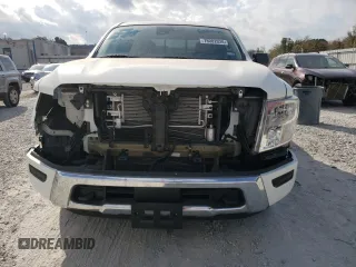 2024 Nissan Titan SV with VIN 1N6AA1EC6RN100286, listed as a Copart auction lot 78082024 with 24,336 mi miles and Salvage title. Bid and sale history available at DreamBid. Image 5.