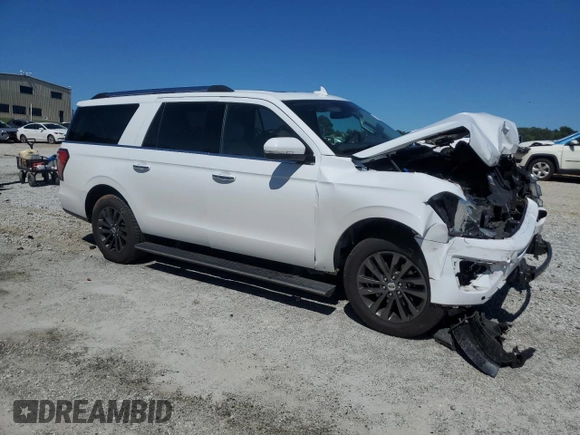 2019 Ford Expedition Max Limited with VIN 1FMJK1KT7KEA58474, listed as a Copart auction lot 57987425 with 98,720 mi miles and Salvage title. Bid and sale history available at DreamBid. Image 4.