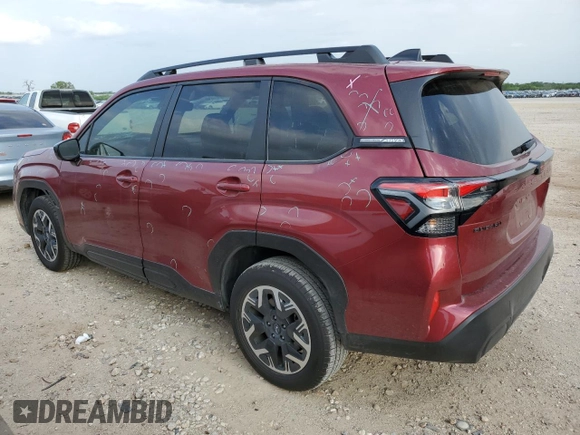 2025 Subaru Forester Premium с VIN JF2SLDDC3SH437492, выставлен на аукционе Copart как лот 53382685 с пробегом 8 263 миль миль и Чистый • Clean title. История ставок и продаж доступна на DreamBid. Изображение 2.