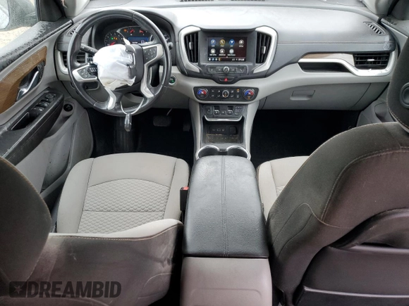 2019 GMC Terrain SLE with VIN 3GKALMEV0KL372519, listed as a Copart auction lot 56115415 with 199,591 mi miles and Salvage title. Bid and sale history available at DreamBid. Image 8.