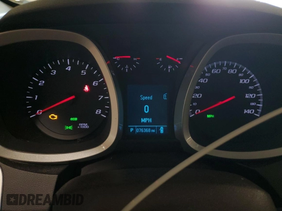 2012 Chevrolet Equinox 2LT with VIN 2GNFLNEK3C6365333, listed as a Copart auction lot 48759205 with 76,368 mi miles and Salvage Title. Bid and sale history available at DreamBid. Image 9.