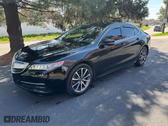 2017 Acura TLX V6 w/Technology Pkg with VIN 19UUB3F59HA000800, listed as a Copart auction lot 52545635 with 155,312 mi miles and Clean Title. Bid and sale history available at carsss.com. Image 2.