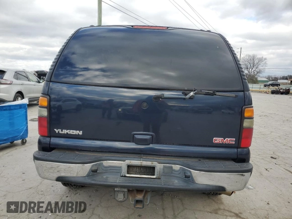 2004 GMC Yukon SLT with VIN 1GKEK13Z74R260126, listed as a Copart auction lot 86944354 with 249,562 mi miles and Salvage Title. Bid and sale history available at carsss.com. Image 6.