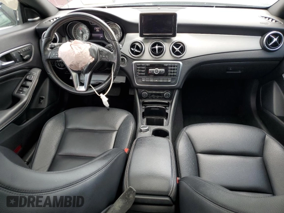2014 Mercedes-Benz CLA 250 with VIN WDDSJ4EB2EN127758, listed as a Copart auction lot 62416755 with 93,055 mi miles and Salvage title. Bid and sale history available at DreamBid. Image 8.