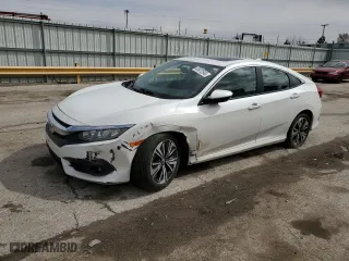 2016 Honda Civic Sedan EX-L with VIN 19XFC1F78GE039738, listed as a Copart auction lot 45972545 with 87,919 mi miles and Salvage Title. Bid and sale history available at carsss.com. Image 1.