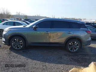 2023 Infiniti QX60 Luxe with VIN 5N1DL1FS1PC365122, listed as a IAAI auction lot 41921269 with 20,283 mi miles and . Bid and sale history available at DreamBid. Image 14.