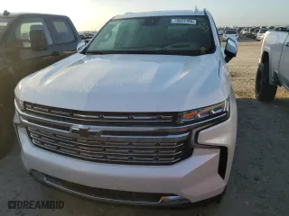 2023 Chevrolet Suburban Premier with VIN 1GNSCFKD3PR456185, listed as a Copart auction lot 76923104 with 0 mi miles and Salvage Title. Bid and sale history available at carsss.com. Image 5.