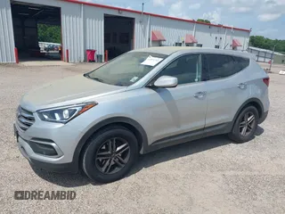 2018 Hyundai Santa Fe 2.4L with VIN 5XYZT3LB4JG557373, listed as a IAAI auction lot 42511741 with 142,572 mi miles and . Bid and sale history available at DreamBid. Image 23.