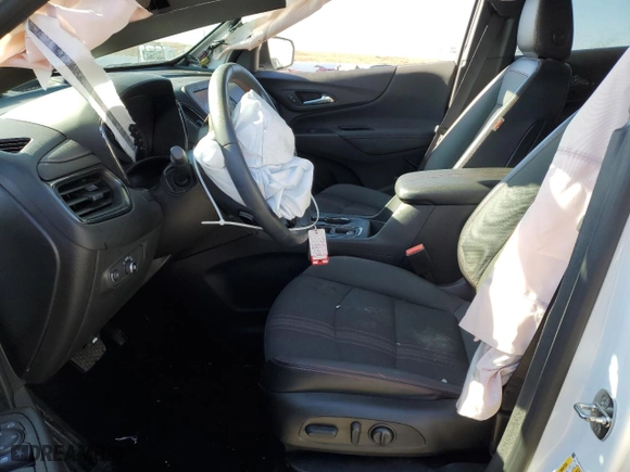 2023 Chevrolet Equinox RS with VIN 3GNAXMEG2PS114587, listed as a Copart auction lot 43179045 with 30,319 mi miles and Non Repairable. Bid and sale history available at carsss.com. Image 7.