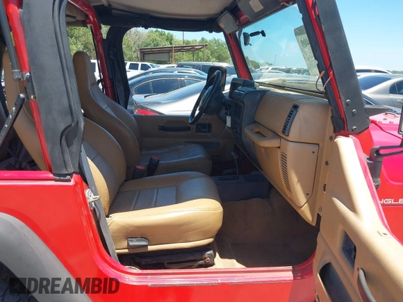 1997 Jeep Wrangler SE with VIN 1J4FY29P0VP417108, listed as a IAAI auction lot 42819409 with 72,761 mi miles and . Bid and sale history available at DreamBid. Image 5.