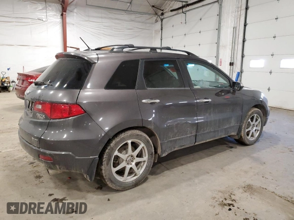 2009 Acura RDX Technology z VIN 5J8TB18549A005000, wystawiony jako Copart lot #48540105 z przebiegiem Nie podano mil oraz Szkoda całkowita • Salvage title. Historia ofert i sprzedaży dostępna na DreamBid. Obrazek 3.