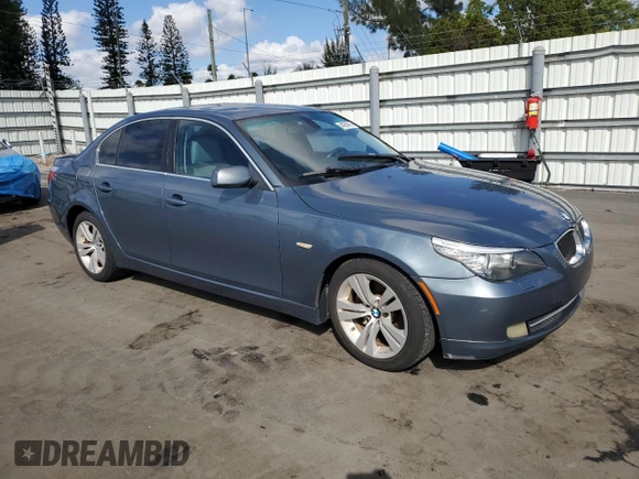 2009 BMW 5 Series 528i with VIN WBANU53519C119666, listed as a Copart auction lot 44294915 with Not Provided miles and Clean Title. Bid and sale history available at carsss.com. Image 4.