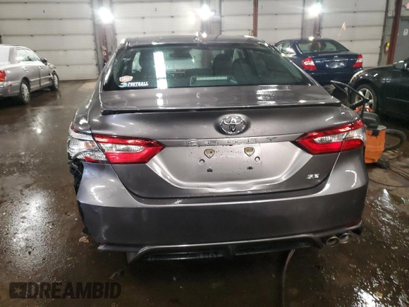 2019 Toyota Camry LE with VIN 4T1B11HK1KU733313, listed as a Copart auction lot 84187644 with 38,934 mi miles and Salvage Title. Bid and sale history available at carsss.com. Image 6.