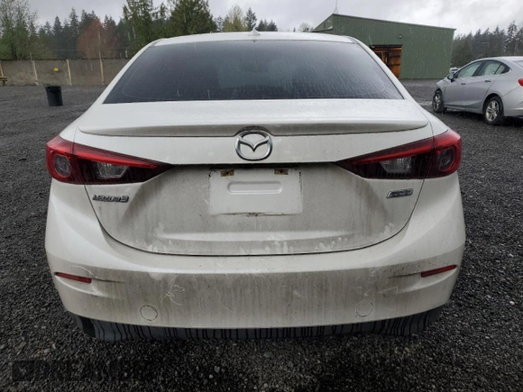 2014 Mazda 3 S Grand Touring with VIN JM1BM1W35E1203455, listed as a Copart auction lot 52094705 with 100,026 mi miles and Salvage Title. Bid and sale history available at DreamBid. Image 6.