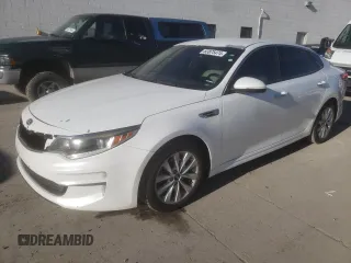 2016 Kia Optima EX with VIN 5XXGU4L33GG004505, listed as a Copart auction lot 83875474 with 142,620 mi miles and Salvage Title. Bid and sale history available at carsss.com. Image 1.