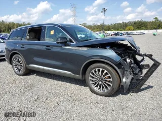 2023 Lincoln Aviator Reserve with VIN 5LM5J7WC9PGL11580, listed as a Copart auction lot 74669274 with 0 mi miles and Salvage Title. Bid and sale history available at carsss.com. Image 4.