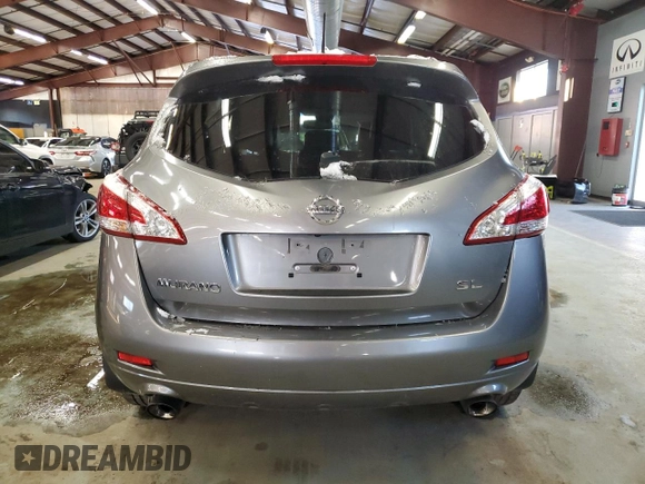 2013 Nissan Murano S with VIN JN8AZ1MU8DW214335, listed as a Copart auction lot 44398985 with 148,638 mi miles and Clean Title. Bid and sale history available at carsss.com. Image 6.
