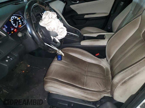 2020 Honda Insight Touring with VIN 19XZE4F92LE010417, listed as a Copart auction lot 41858125 with 75,681 mi miles and Salvage Title. Bid and sale history available at carsss.com. Image 7.