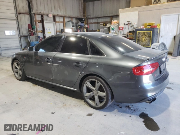 2015 Audi S4 Prestige with VIN WAUKGAFL9FA123534, listed as a Copart auction lot 85064854 with 112,664 mi miles and Clean Title. Bid and sale history available at carsss.com. Image 2.