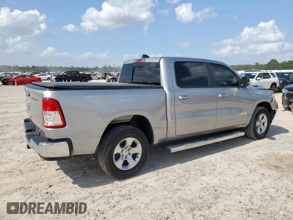 2020 Ram 1500 Lone Star with VIN 1C6SRFFT6LN116210, listed as a Copart auction lot 61764385 with 92,640 mi miles and Salvage title. Bid and sale history available at DreamBid. Image 3.