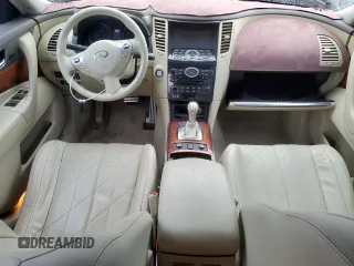 2015 Infiniti QX70 z VIN JN8CS1MW3FM480682, wystawiony jako Copart lot #44466285 z przebiegiem Nie podano mil oraz Szkoda całkowita • Salvage title. Historia ofert i sprzedaży dostępna na DreamBid. Obrazek 8.