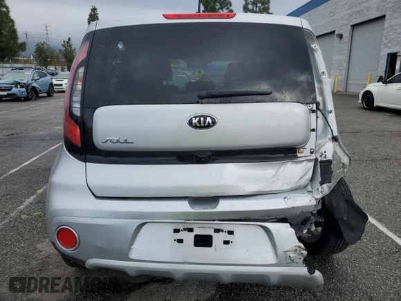 2019 Kia Soul + with VIN KNDJP3A58K7698797, listed as a Copart auction lot 48366595 with 81,013 mi miles and Salvage Title. Bid and sale history available at DreamBid. Image 6.