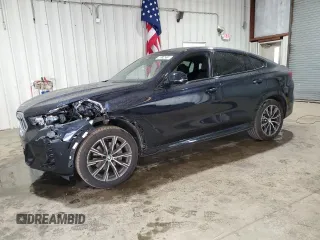 2024 BMW X6 xDrive40i with VIN 5UX33EX05R9V06924, listed as a Copart auction lot 49174315 with 28,443 mi miles and Clean Title. Bid and sale history available at carsss.com. Image 1.