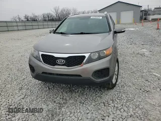 2011 Kia Sorento LX with VIN 5XYKTDA29BG065420, listed as a Copart auction lot 44386425 with 167,033 mi miles and Salvage Title. Bid and sale history available at carsss.com. Image 12.