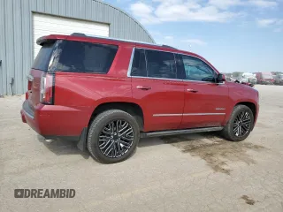 2015 GMC Yukon Denali with VIN 1GKS2CKJ6FR136152, listed as a Copart auction lot 76967664 with 137,208 mi miles and Salvage Title. Bid and sale history available at carsss.com. Image 3.