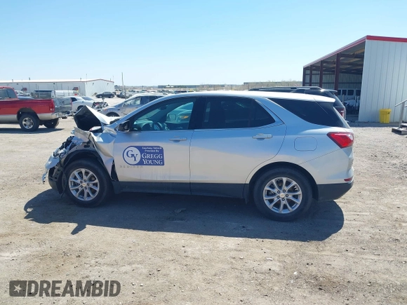 2020 Chevrolet Equinox LT with VIN 3GNAXUEV5LS533929, listed as a IAAI auction lot 41996159 with 46,466 mi miles and . Bid and sale history available at DreamBid. Image 15.