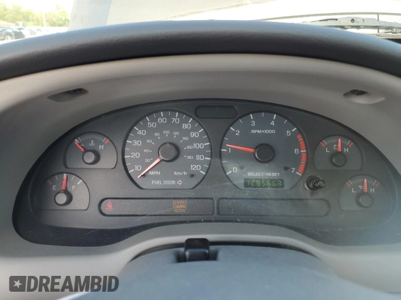 2004 Ford Mustang Standard with VIN 1FAFP40674F229138, listed as a Copart auction lot 56186445 with 128,566 mi miles and Salvage title. Bid and sale history available at DreamBid. Image 9.