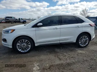 2021 Ford Edge Titanium z VIN 2FMPK4K93MBA52444, wystawiony jako Copart lot #51752835 z przebiegiem 67 137 mil mil oraz Czysty tytuł • Clean title. Historia ofert i sprzedaży dostępna na DreamBid. Obrazek 1.