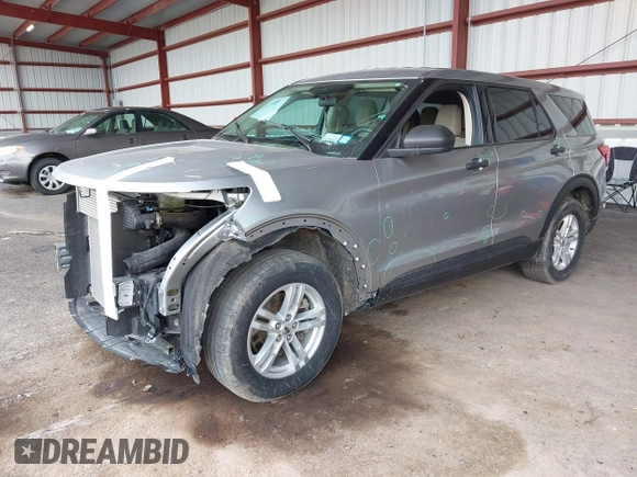 2023 Ford Explorer with VIN 1FMSK8BH7PGA42778, listed as a IAAI auction lot 41764514 with 25,573 mi miles and . Bid and sale history available at DreamBid. Image 2.
