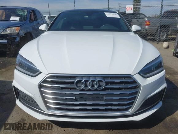 2019 Audi A5 Sportback Premium with VIN WAUDNCF55KA023971, listed as a IAAI auction lot 41590436 with 78,824 mi miles. Bid and sale history available at carsss.com. Image 13.